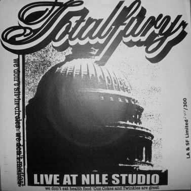 TOTAL FURY - Live At Nile Studio ‎ cover 