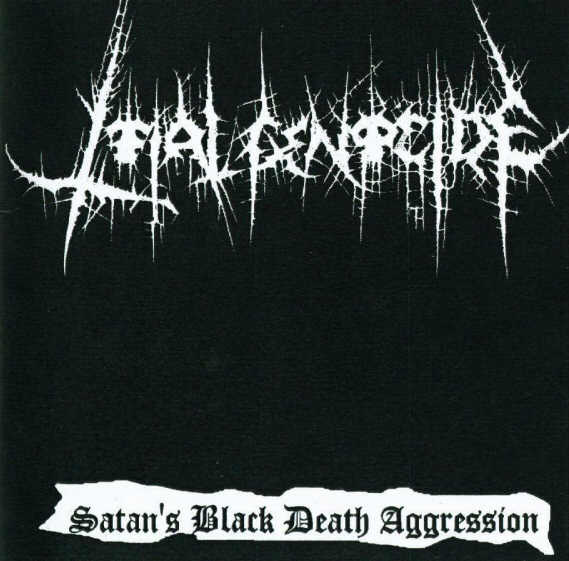 TOTAL GENOCIDE - Satan's Black Death Aggression cover 