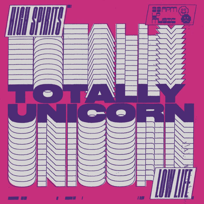 TOTALLY UNICORN - High Spirits​/​/​Low Life cover 