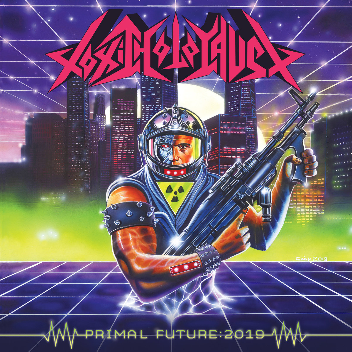 TOXIC HOLOCAUST - Primal Future: 2019 cover 