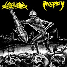 TOXIC HOLOCAUST - Toxic Holocaust / Inepsy cover 