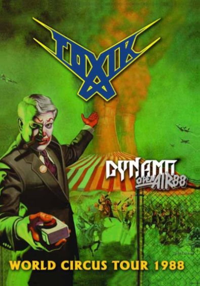 TOXIK - Dynamo Open Air 1988 cover 