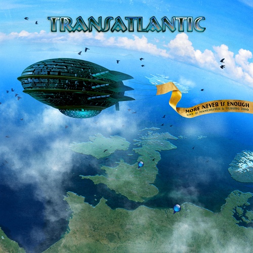 TRANSATLANTIC - More Never Is Enough cover 
