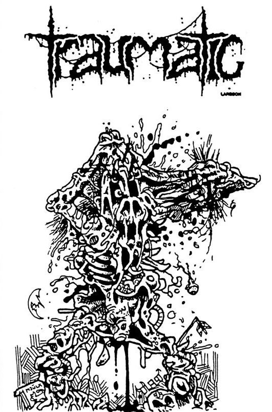 TRAUMATIC - The Process of Raping a Rancid Cadaver cover 