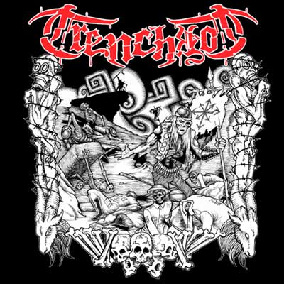 TRENCHROT - Dragged Down to Hell cover 