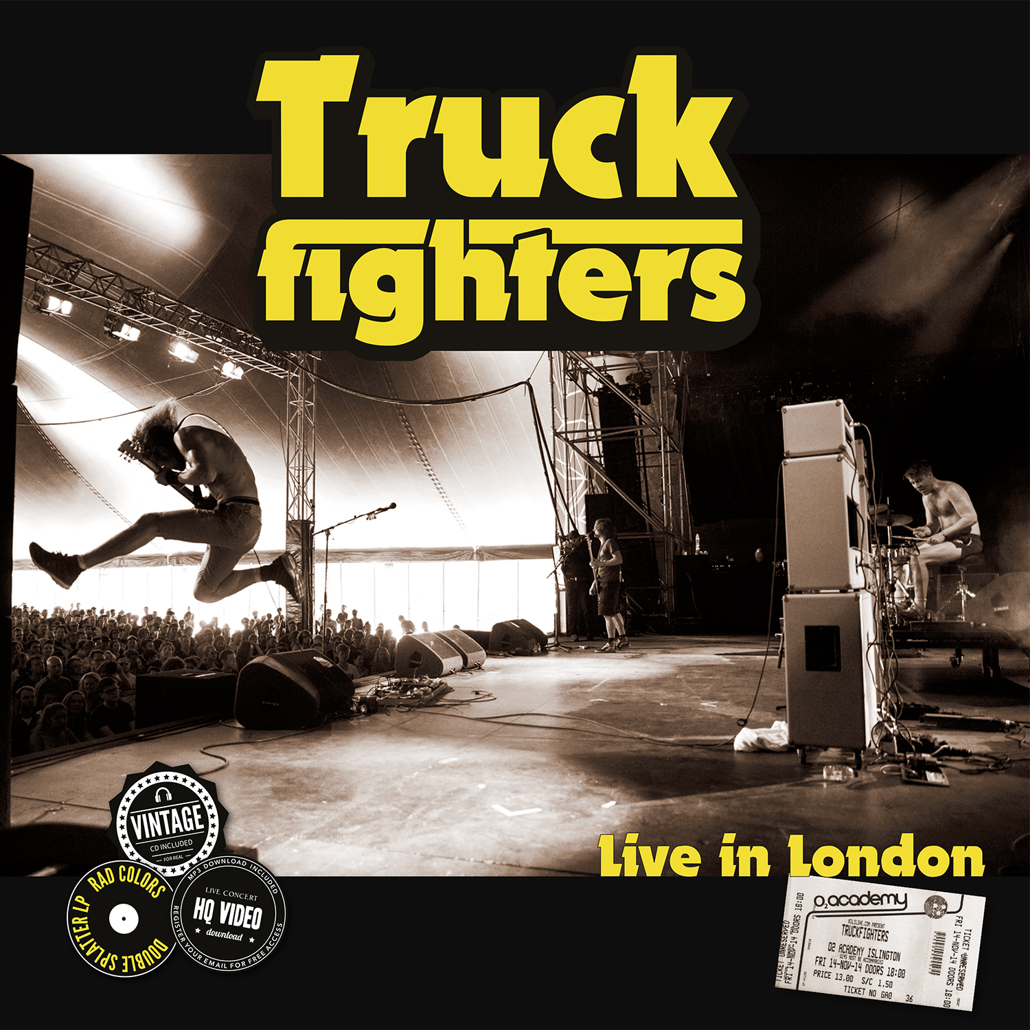 TRUCKFIGHTERS - Live in London cover 