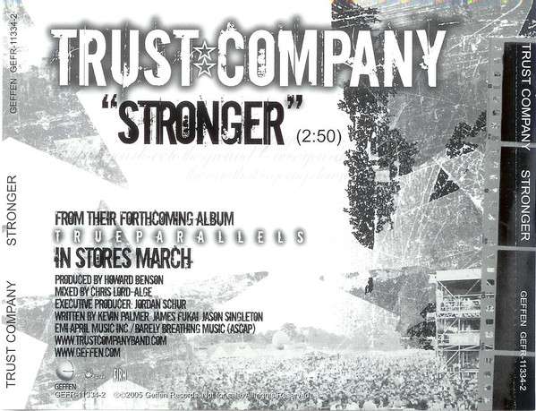 TRUST COMPANY - Stronger cover 