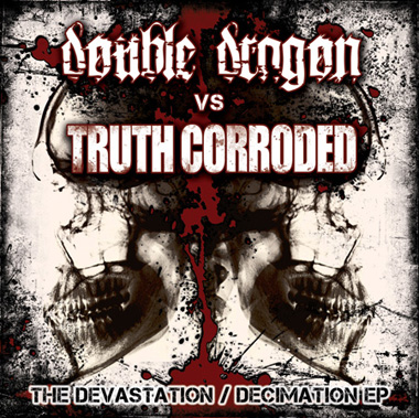TRUTH CORRODED - The Devastation / Decimation EP cover 