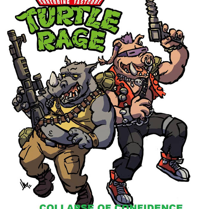 TURTLE RAGE - Collapse Of Confidence cover 