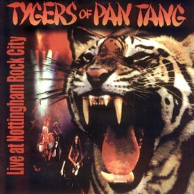 TYGERS OF PAN TANG - Live at Nottingham Rock City cover 