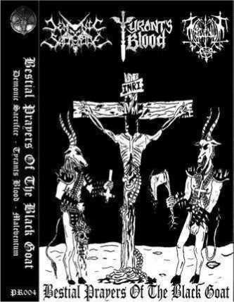 TYRANTS BLOOD - Bestial Prayers of the Black Goat cover 