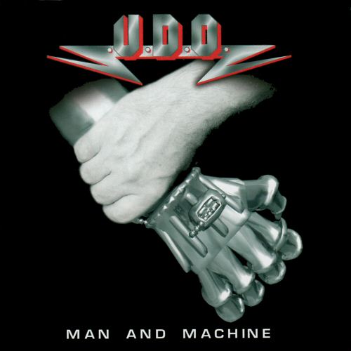 U.D.O. - Man and Machine cover 