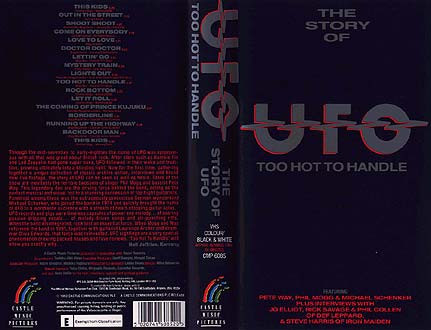 UFO - Too Hot To Handle cover 