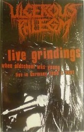 ULCEROUS PHLEGM - Live Grindings 1990 & 1991 cover 