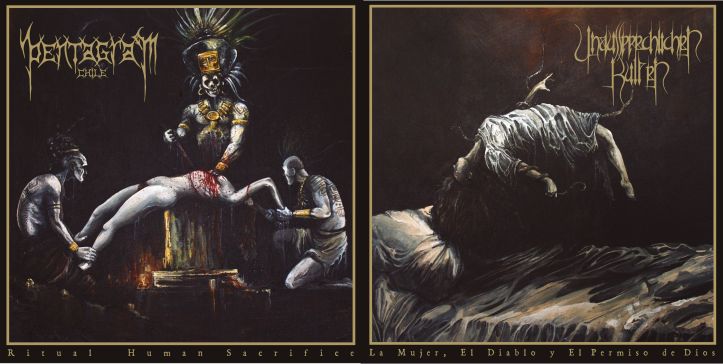 UNAUSSPRECHLICHEN KULTEN - Ritual Human Sacrifice / La Mujer, El Diablo y El Permiso de Dios cover 