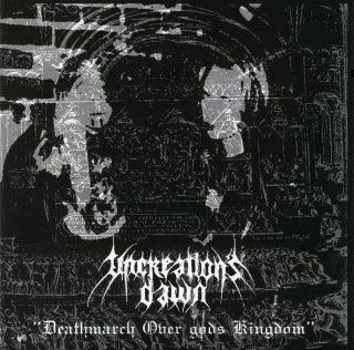 UNCREATION'S DAWN - Deathmarch Over God's Kingdom cover 