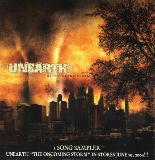 UNEARTH - The Oncoming Storm - 3 Song Sampler cover 