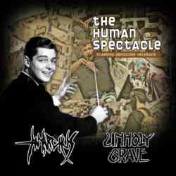 UNHOLY GRAVE - The Human Spectacle cover 