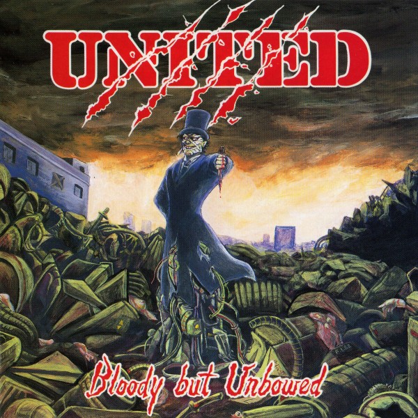 UNITED - Bloody but Unbowed cover 