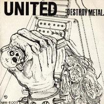 UNITED - Destroy Metal cover 