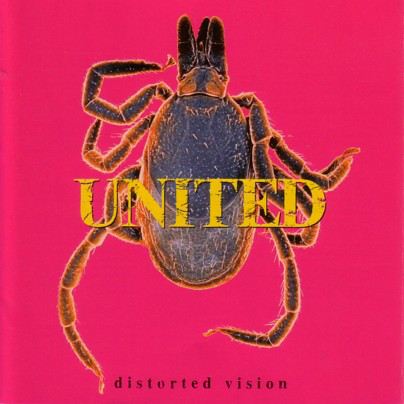 UNITED - Distorted Vision cover 