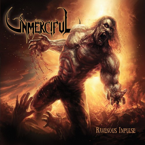 UNMERCIFUL - Ravenous Impulse cover 