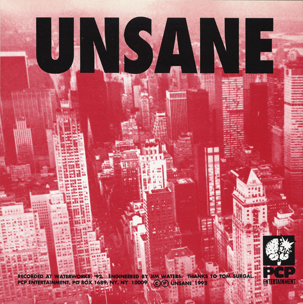 UNSANE - Unsane / Slug cover 