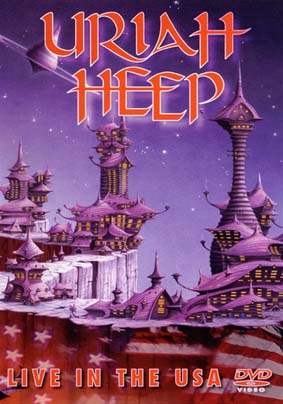 URIAH HEEP - Live In The USA cover 