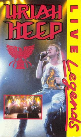 URIAH HEEP - Live Legends cover 