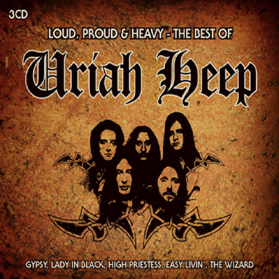 URIAH HEEP - Loud, Proud & Heavy: The Best Of Uriah Heep cover 