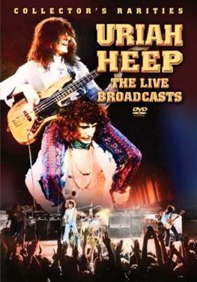 URIAH HEEP - The Live Broadcasts cover 