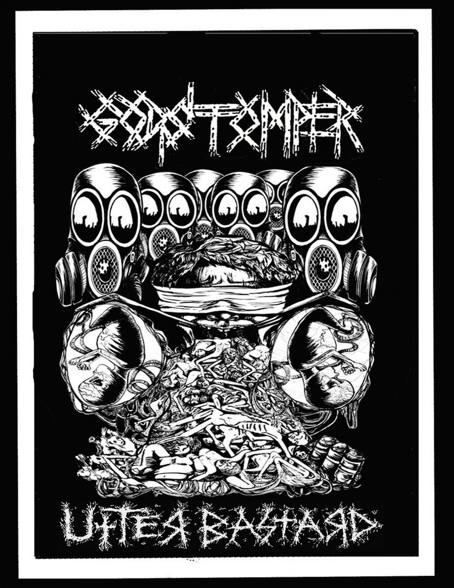 UTTER BASTARD - Godstomper / Utter Bastard cover 