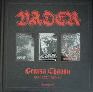 VADER - Geneza Chaosu MCMLXXXIII - MCMXC cover 