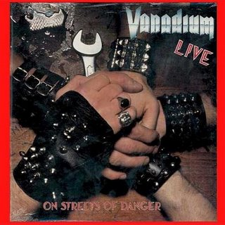 VANADIUM - On Streets of Danger cover 
