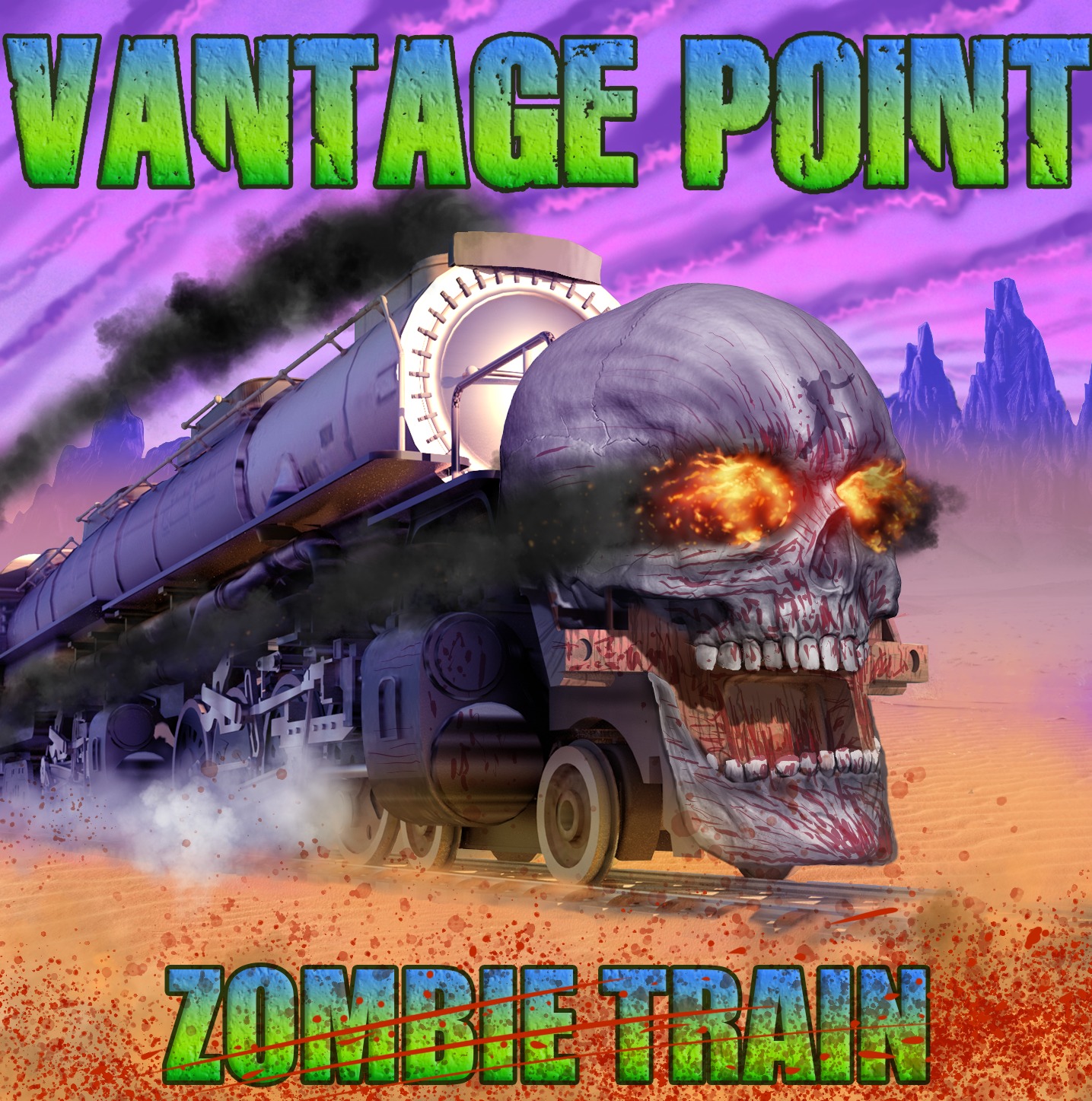 VANTAGE POINT - Zombie Train cover 