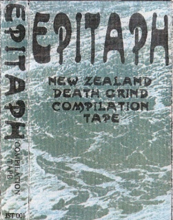 VARIOUS ARTISTS (GENERAL) - Epitaph - New Zealand Death Grind Compilation Tape cover 