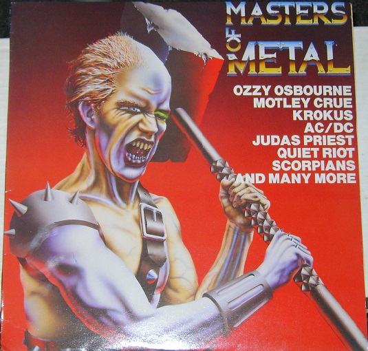VARIOUS ARTISTS (GENERAL) - Masters Of Metal (NZ) cover 