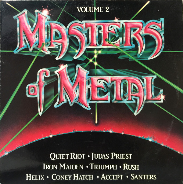 VARIOUS ARTISTS (GENERAL) - Masters Of Metal Volume 2 cover 