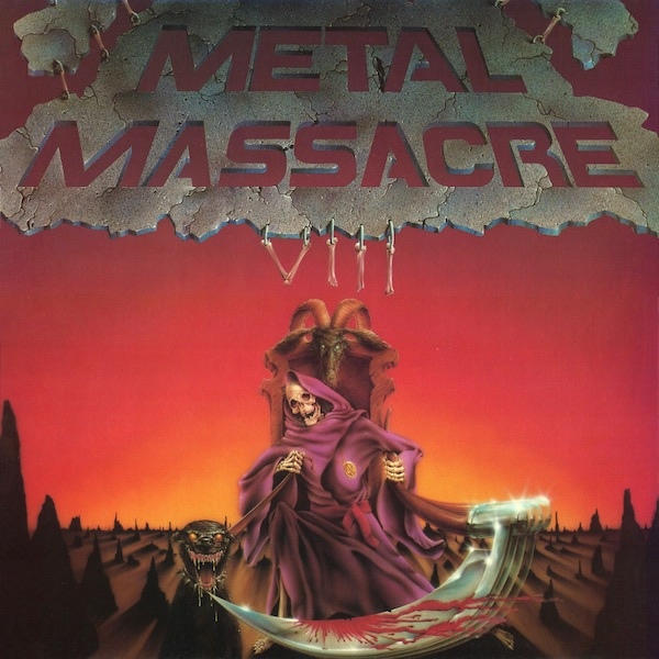 VARIOUS ARTISTS (GENERAL) - Metal Massacre VIII cover 