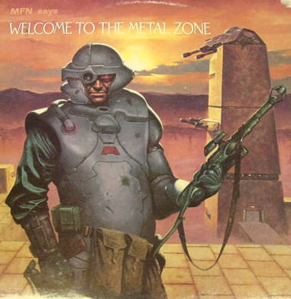 VARIOUS ARTISTS (GENERAL) - MFN Says Welcome To The Metal Zone cover 