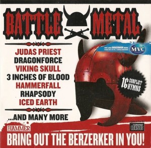 VARIOUS ARTISTS (LABEL SAMPLES AND FREEBIES) - Battle Metal cover 
