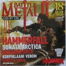 VARIOUS ARTISTS (LABEL SAMPLES AND FREEBIES) - Battle Metal II: Kiss My Axe cover 
