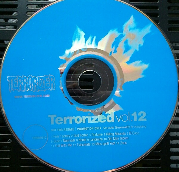 VARIOUS ARTISTS (LABEL SAMPLES AND FREEBIES) - Terrorized Vol. 12 cover 