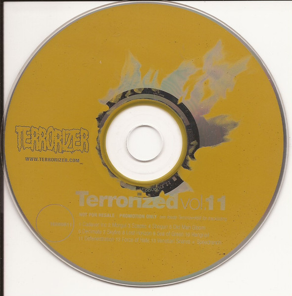 VARIOUS ARTISTS (LABEL SAMPLES AND FREEBIES) - Terrorized Vol.11 cover 