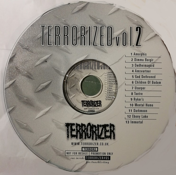 VARIOUS ARTISTS (LABEL SAMPLES AND FREEBIES) - Terrorized Vol.2 cover 