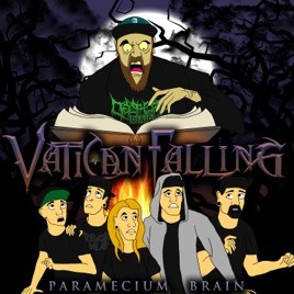 VATICAN FALLING - Paramecium Brain cover 