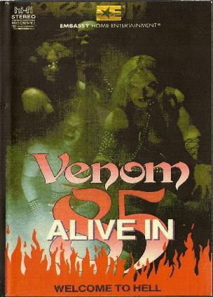 VENOM - Alive in '85 cover 