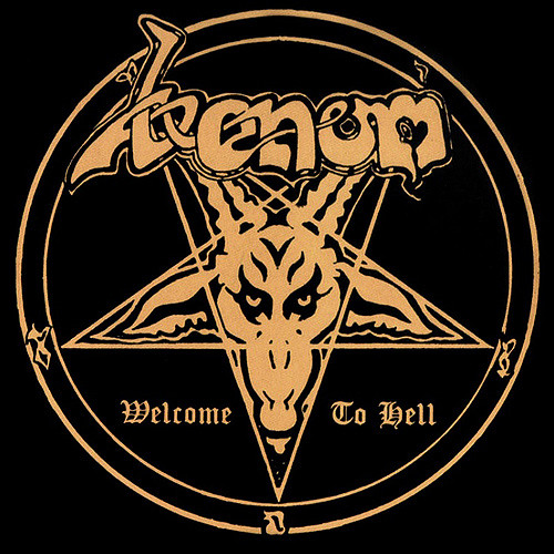 VENOM - Welcome to Hell cover 
