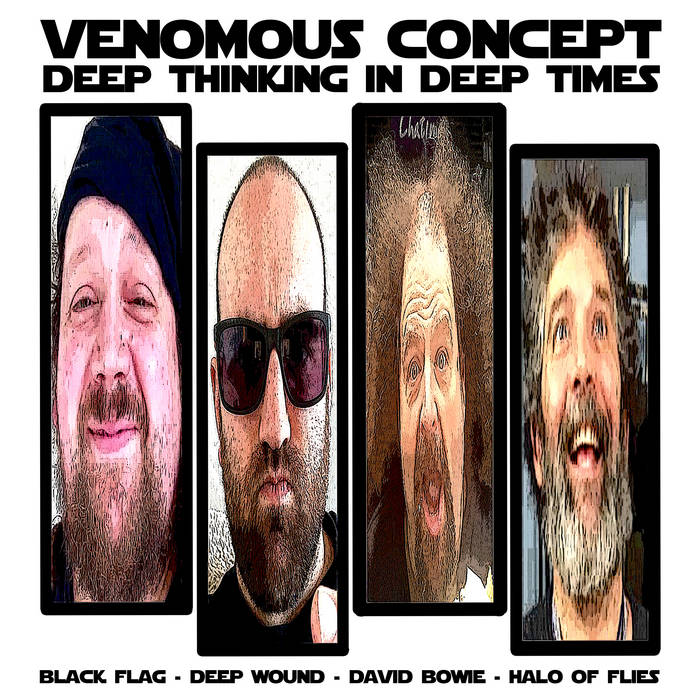 VENOMOUS CONCEPT - Deep Thinking in Deep Times cover 