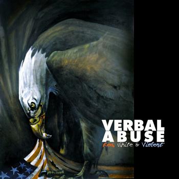 VERBAL ABUSE - Red, White & Violent cover 